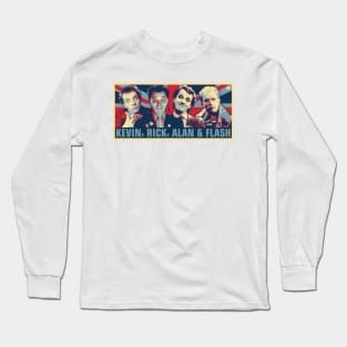 Kevin, Rick, Alan & Flash Long Sleeve T-Shirt